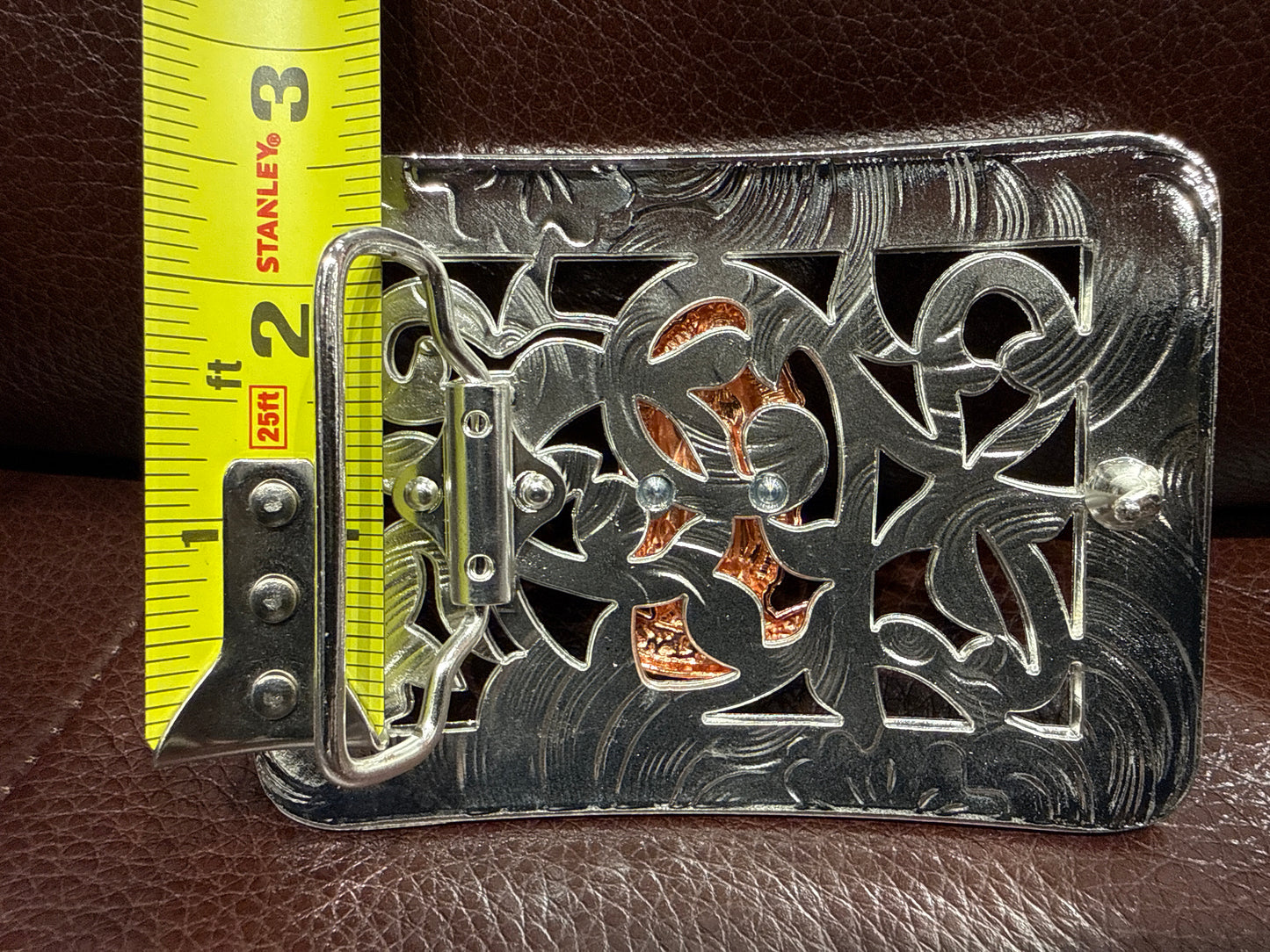 Chap Virgin of Guadalupe Mix Design Buckles