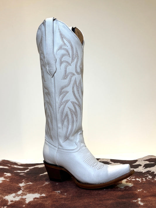 LAltos 3818328 White Tall Boots