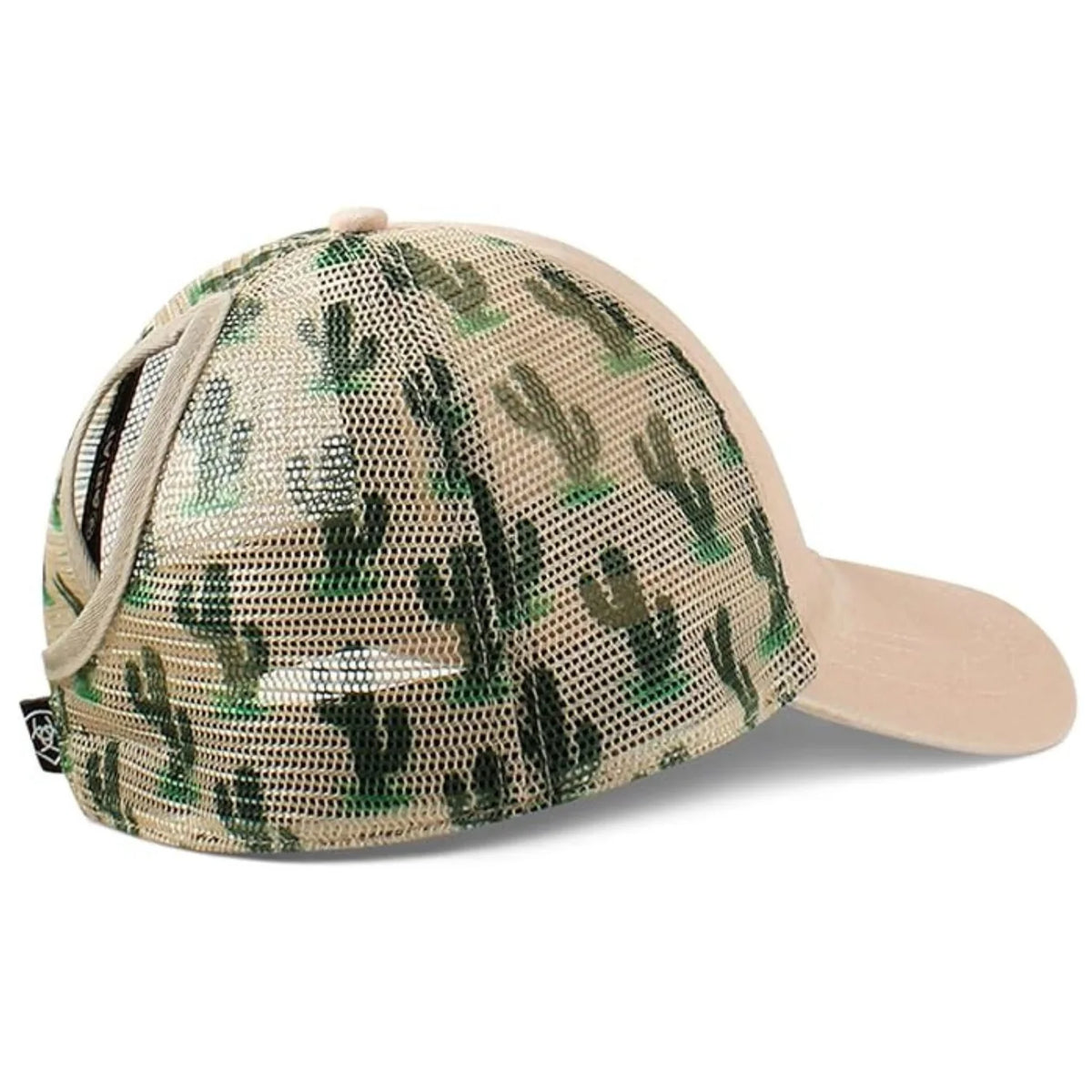 Ariat Women’s Cactus Print Ponytail Cap
