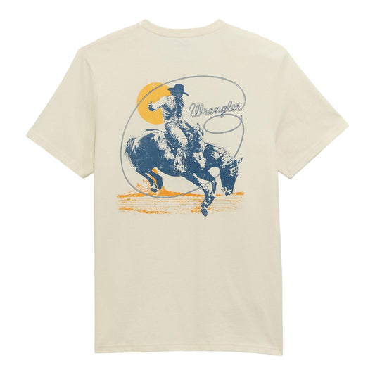 Wrangler Men's Sun Cowboy T-Shirt Regular Fit tee