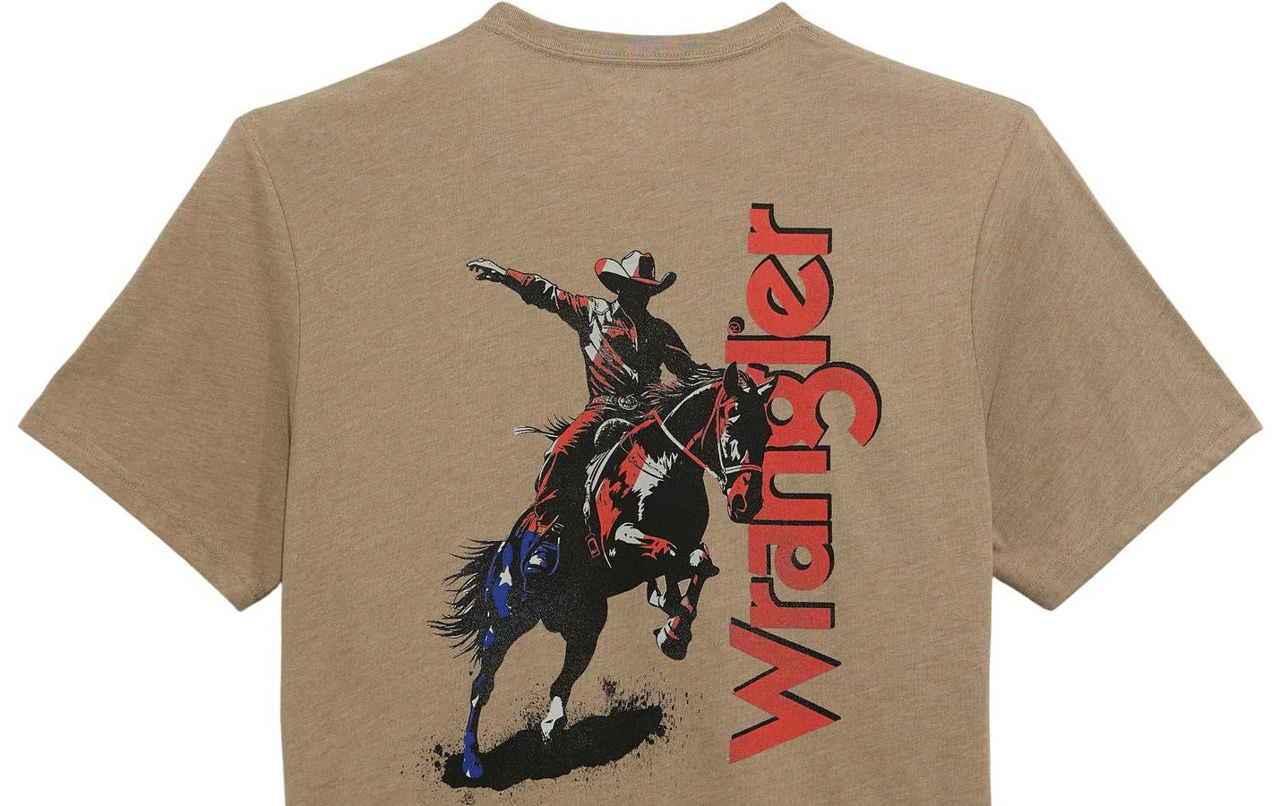 Wrangler Men's USA Cowboy T-shirt Regular Fit Tee