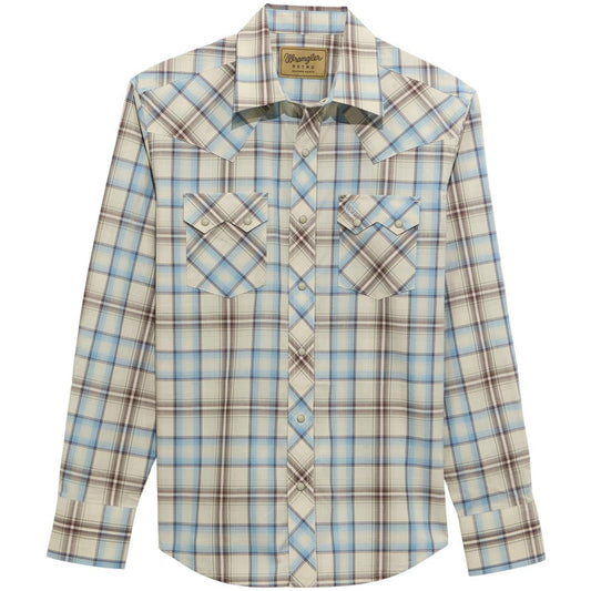 Wrangler Men's Long Sleeve Modern Fit Shirt