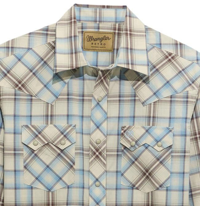 Wrangler Men's Long Sleeve Modern Fit Shirt