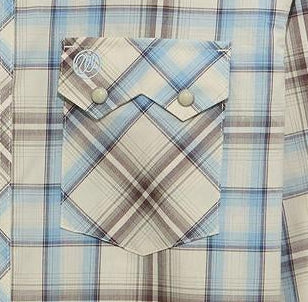 Wrangler Men's Long Sleeve Modern Fit Shirt