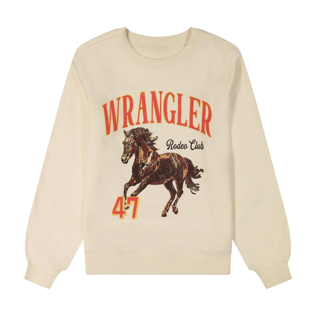 Wrangler Women's Regular Fit Crew Fleece