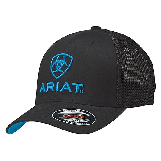 Ariat Flexfit® Embroidered Logo Mesh Back Cap