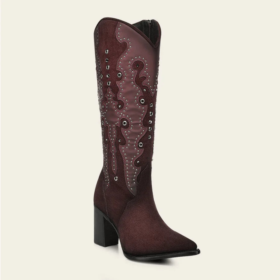 Cuadra Women's Wine Tall Boots