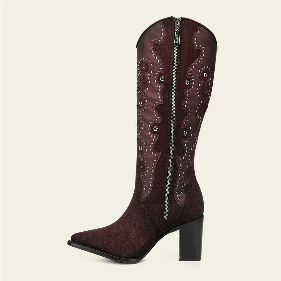 Cuadra Women's Wine Tall Boots