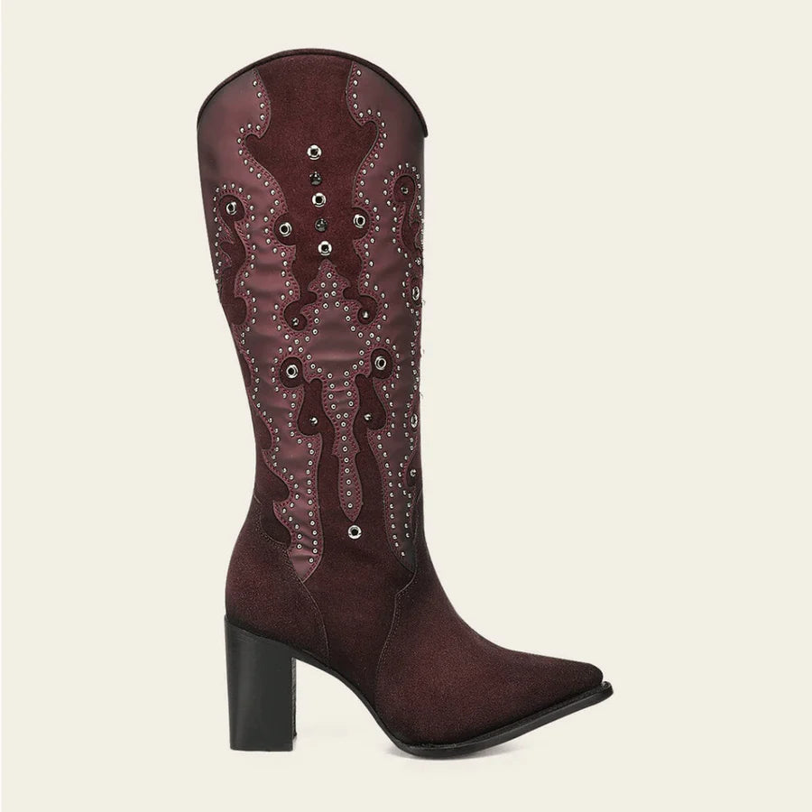 Cuadra Women's Wine Tall Boots