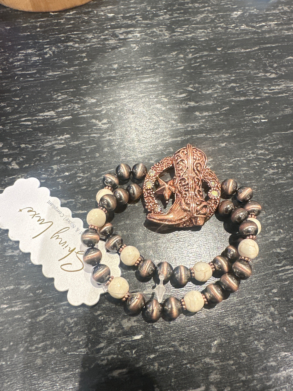 Shiny Copper Bracelet