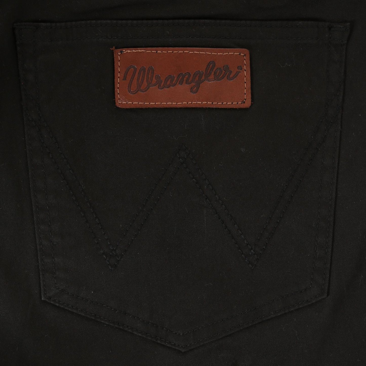 Wrangler Men Retro Slim Straight Black Pants