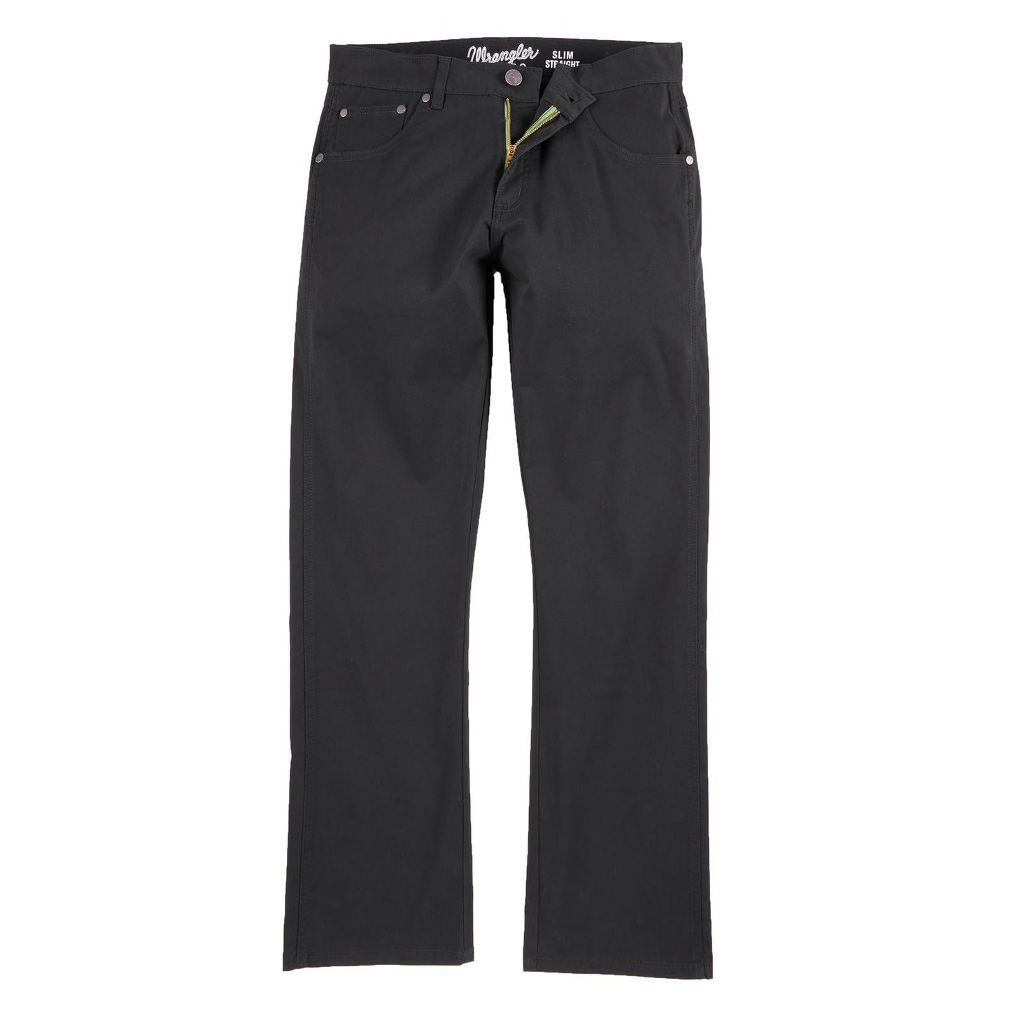Wrangler Men Retro Slim Straight Black Pants