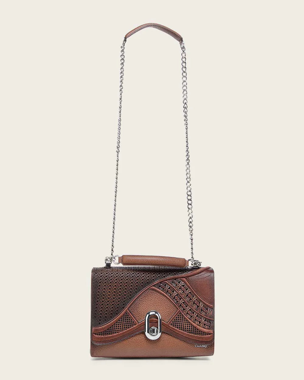 Cuadra Luxury Women’s Honey Brown Leather Shoulder Bag