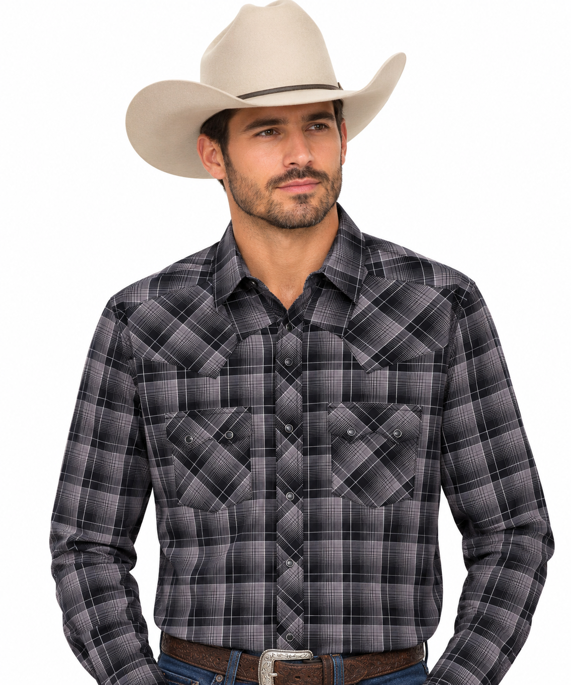 Wrangler Retro Long Sleeve Shirt – Black