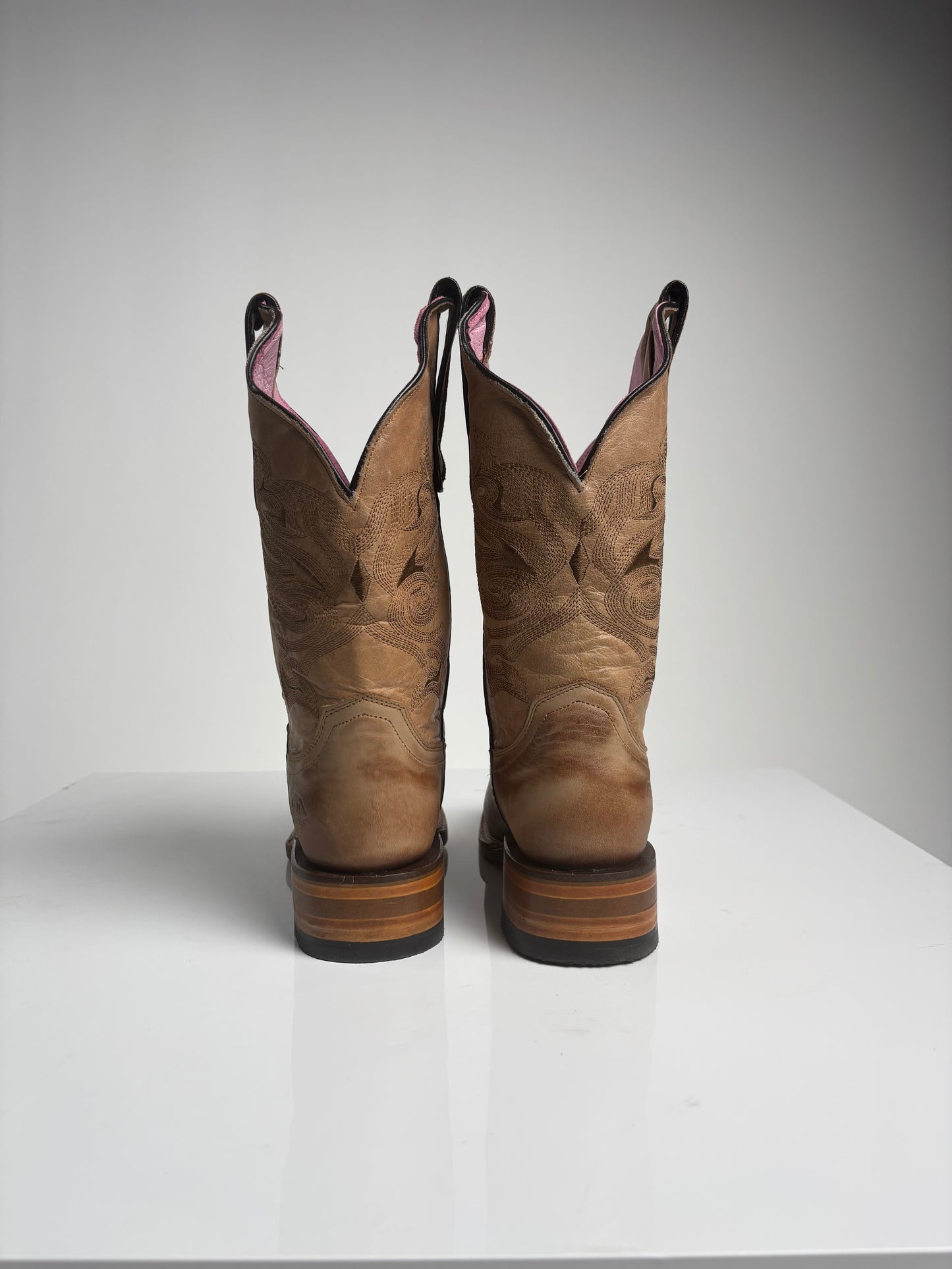 Women's Sand Western Rodeo Boot - White Diamond