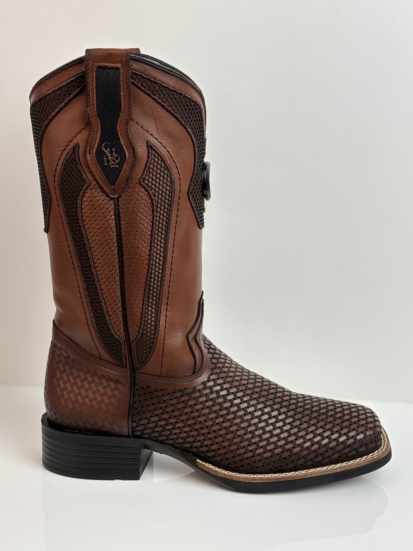 Cuadra Men's Western Rodeo Honey Bovine Boot