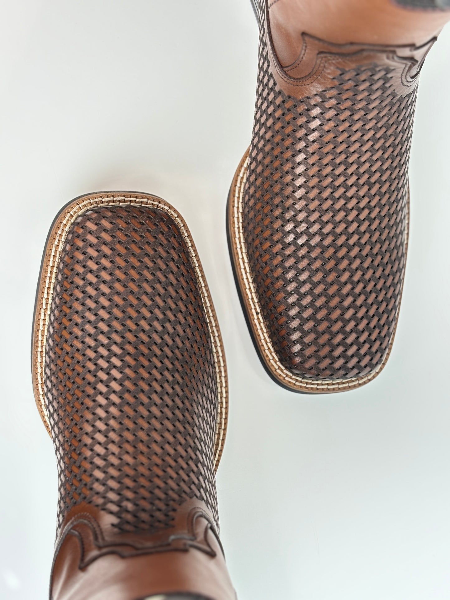 Cuadra Men's Western Rodeo Honey Bovine Boot