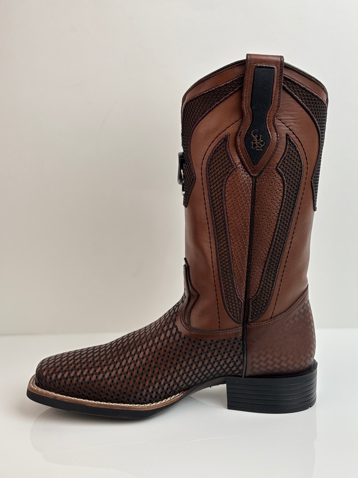 Cuadra Men's Western Rodeo Honey Bovine Boot