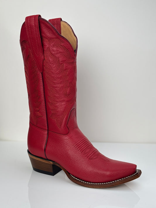 Women's Deer Finish Snip Toe Boot - Los Altos