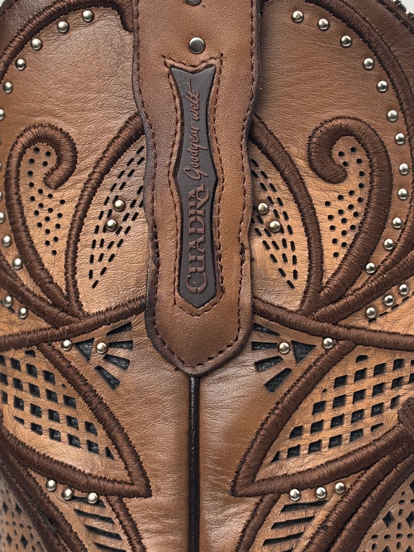 Cuadra Women's Light Brown Western Rodeo Bovine Boot