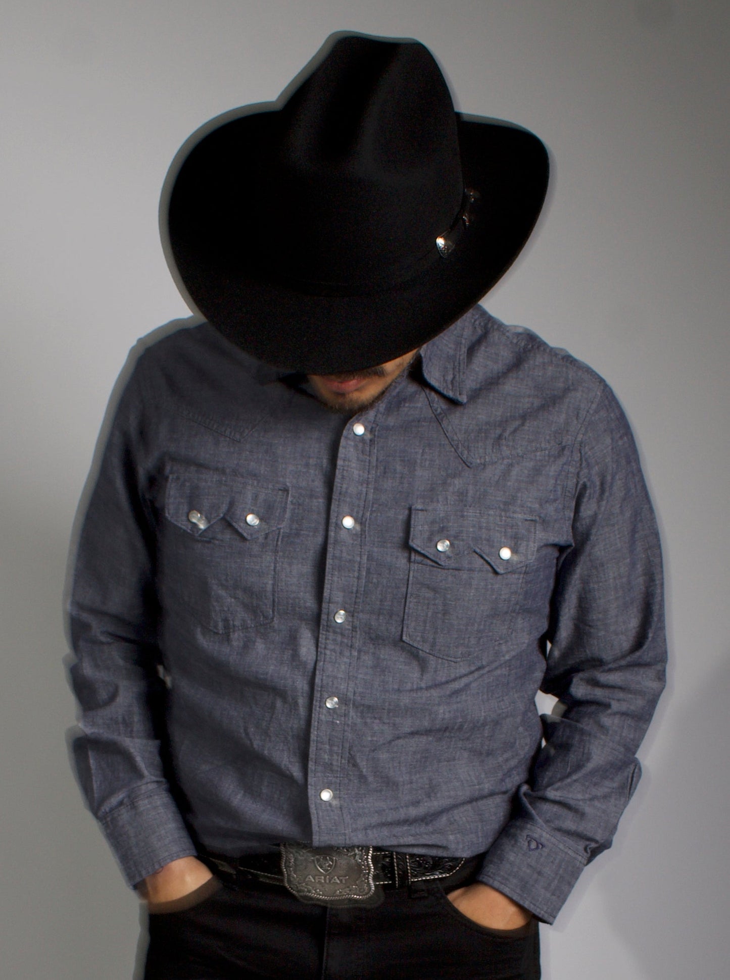 Wrangler Men's Cody Johnson Two Pocket Western Snap Shirt