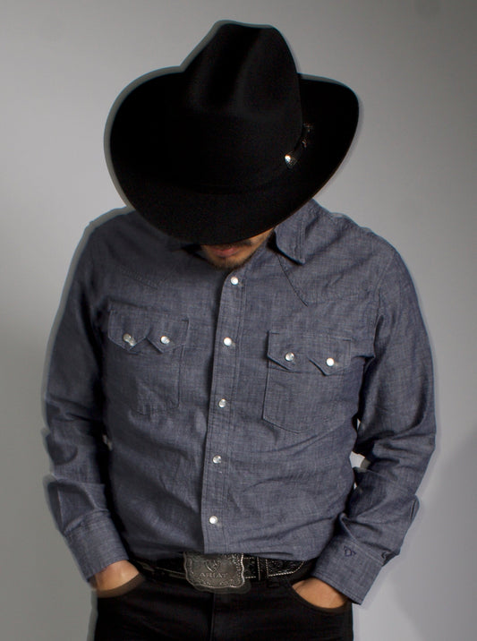 Wrangler Men's Cody Johnson Two Pocket Western Snap Shirt