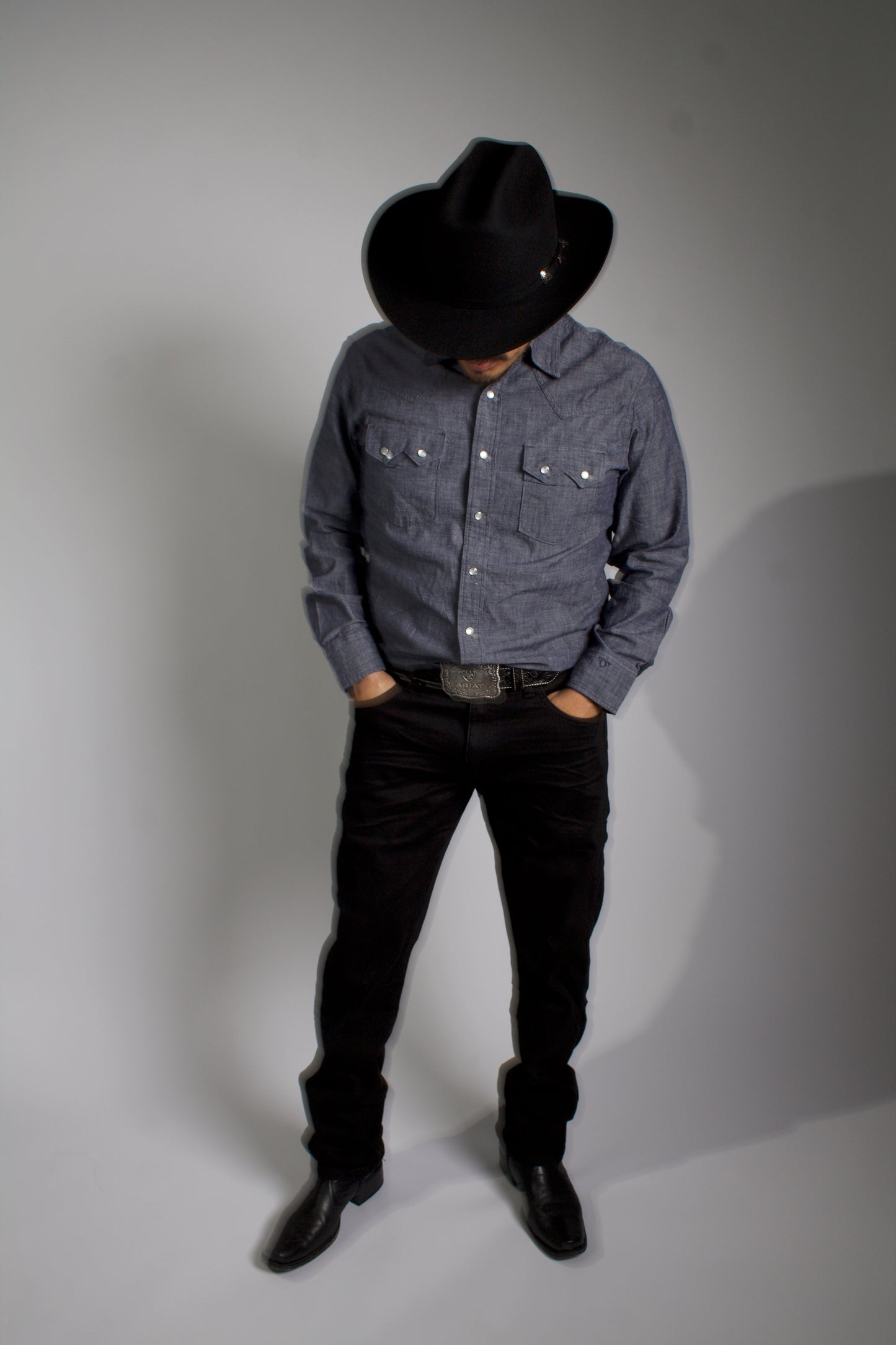 Wrangler Men's Cody Johnson Two Pocket Western Snap Shirt