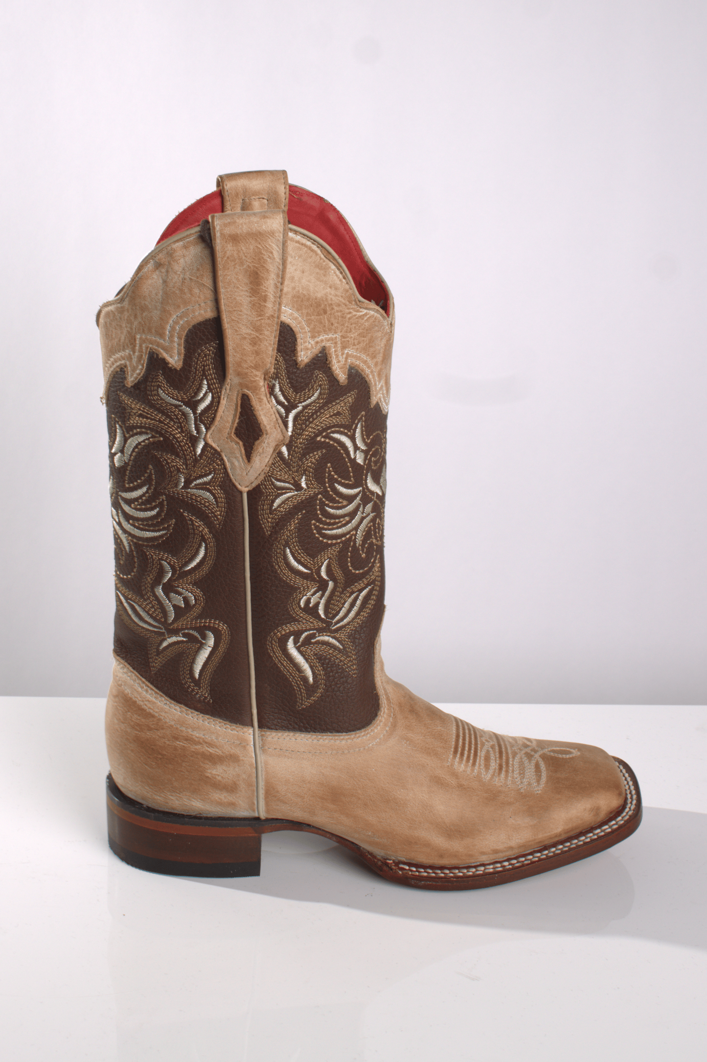 Women's Vintage Wide Square Toe Boots - Los Altos