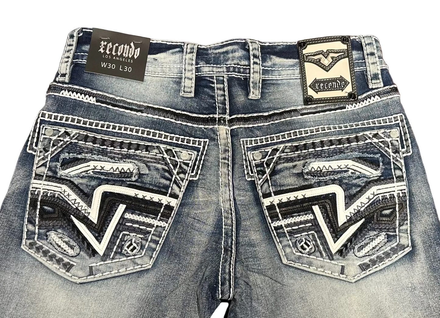 Xecondo for Men Light Blue Jeans