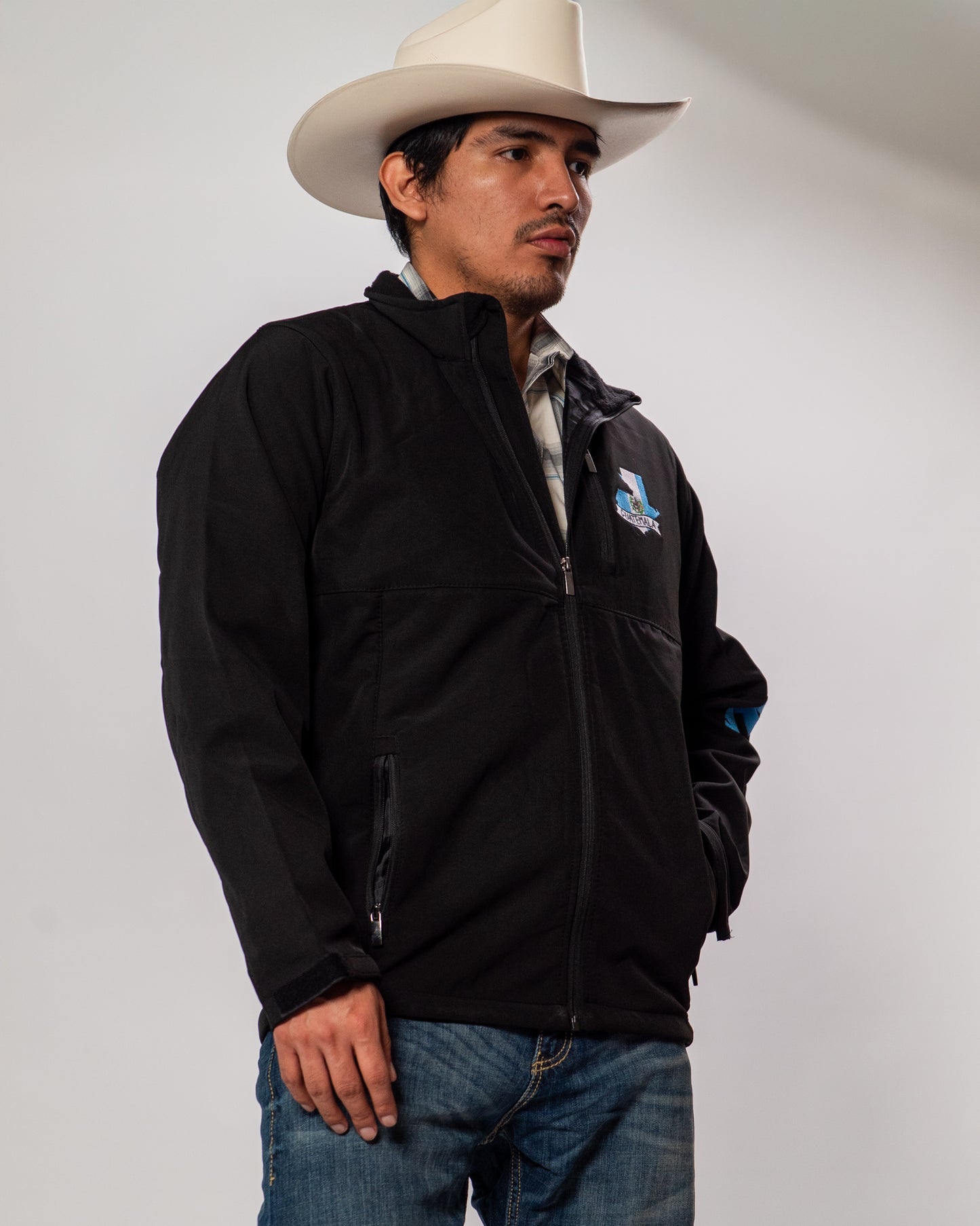 American West Men's Guatemala Flag Team Softshell Jacket