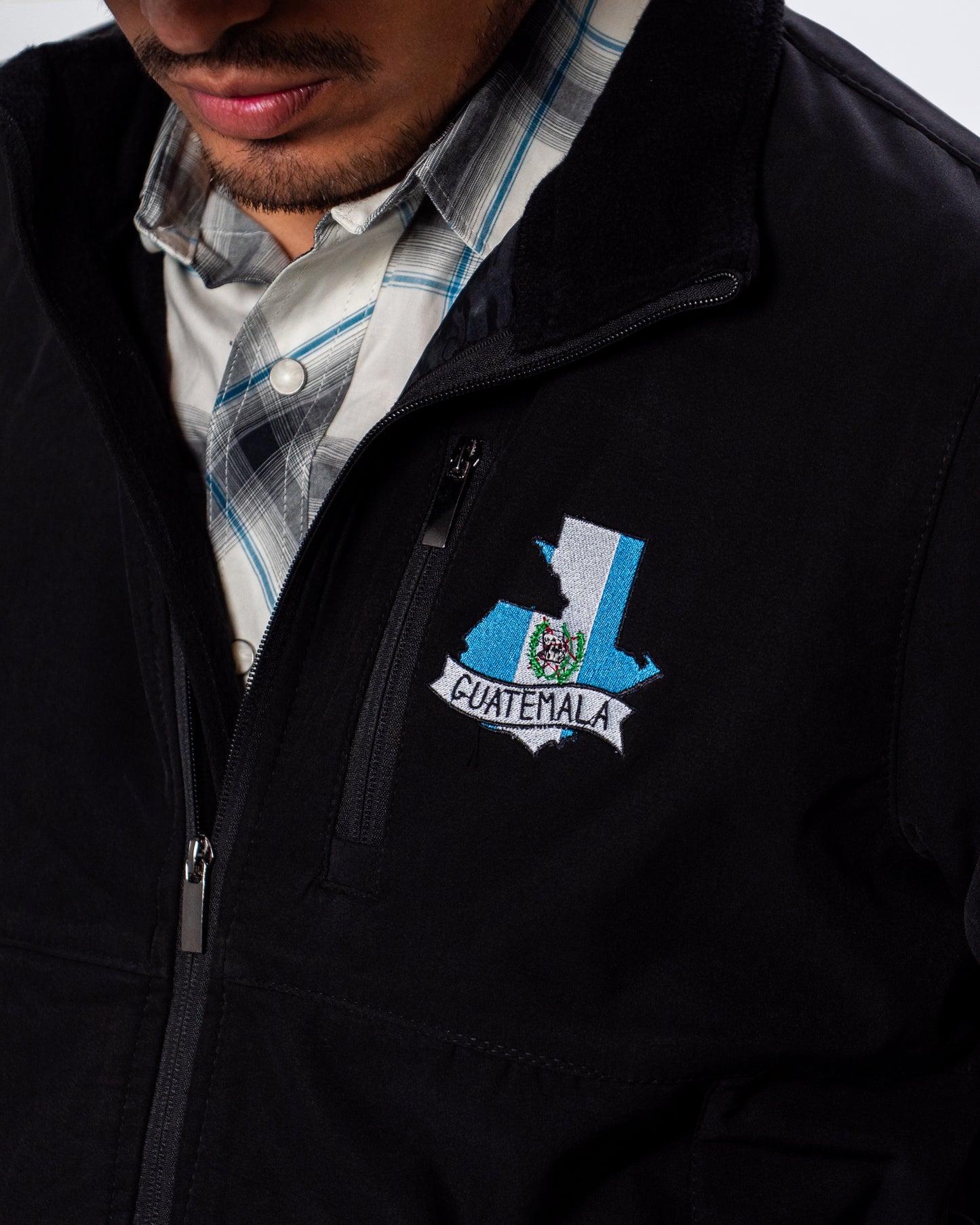 American West Men's Guatemala Flag Team Softshell Jacket