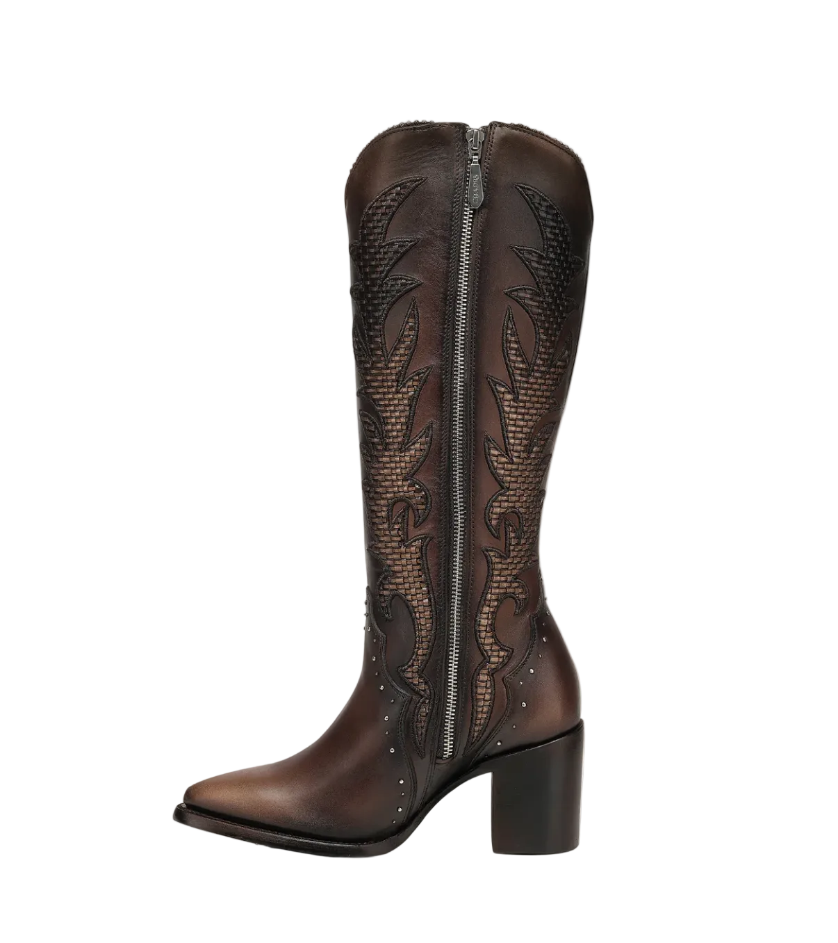 Cuadra Women's Tall Western Honey Leather Boot