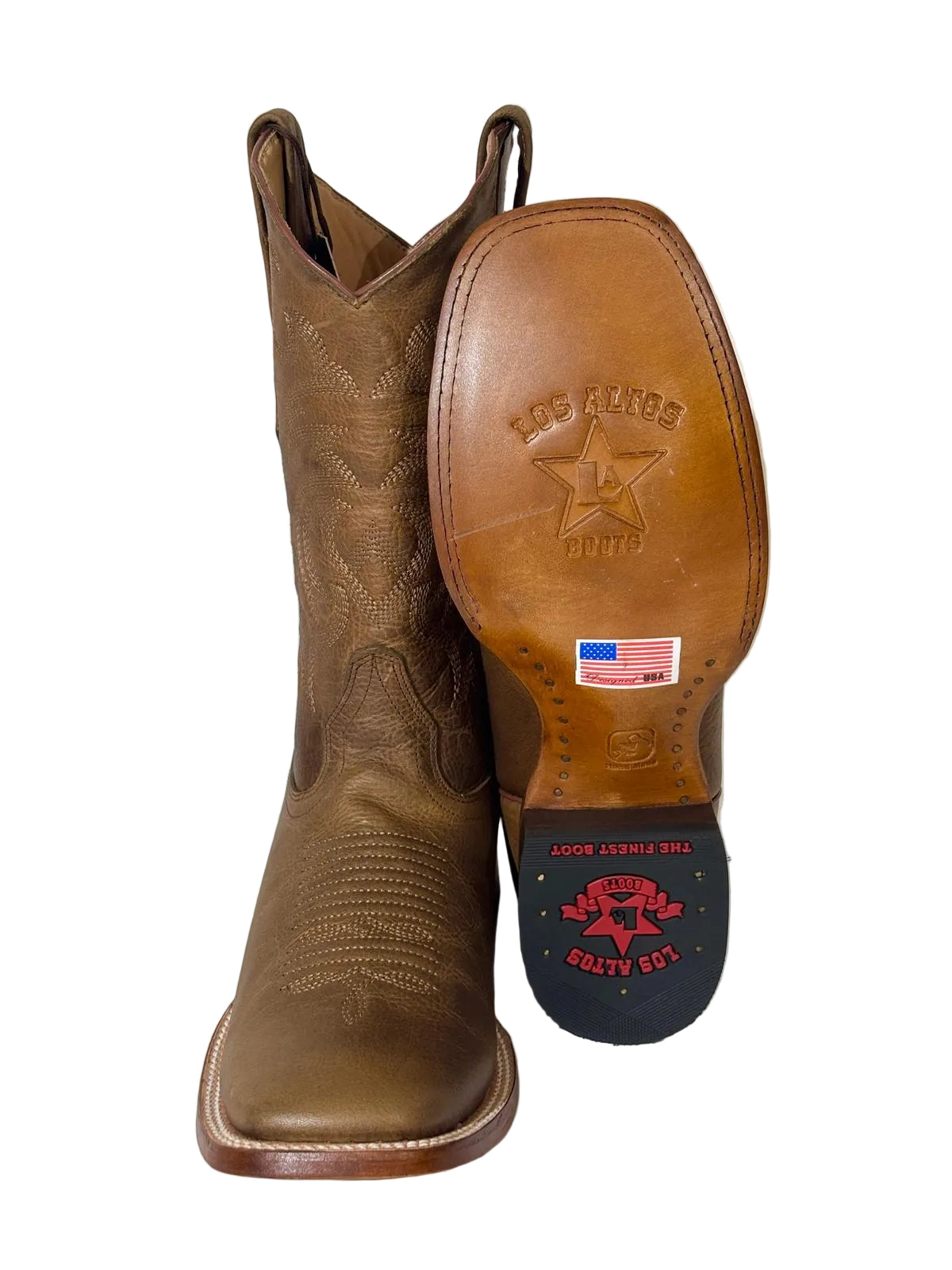 Men's Rage Wide Square Toe Western Boot - Los Altos