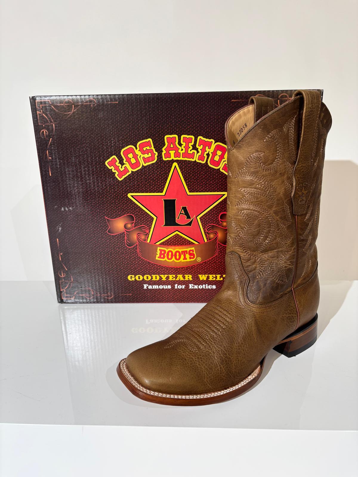 Men's Rage Wide Square Toe Western Boot - Los Altos