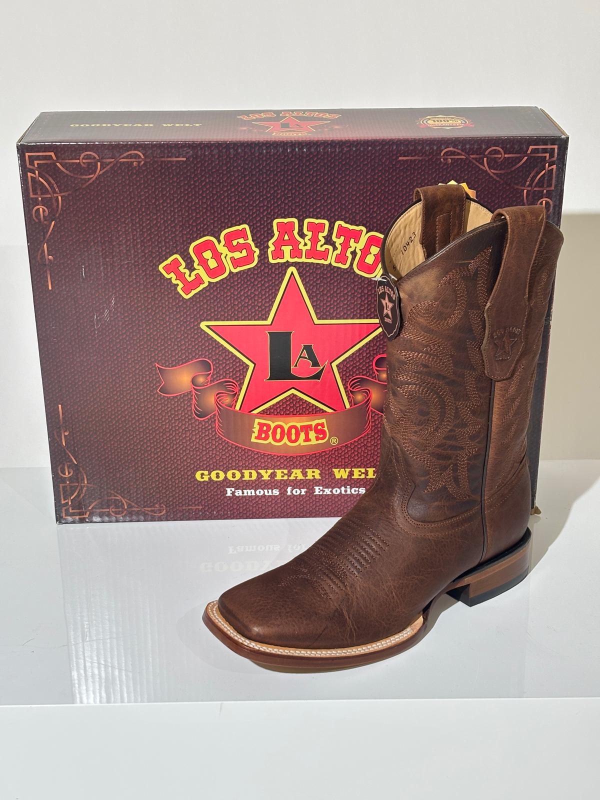 Men's Rage Wide Square Toe Western Boot - Los Altos