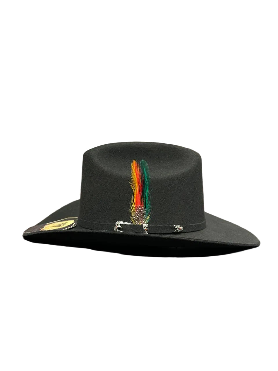 White Diamonds - 100X Sinaloa Style Cowboy felt Hat