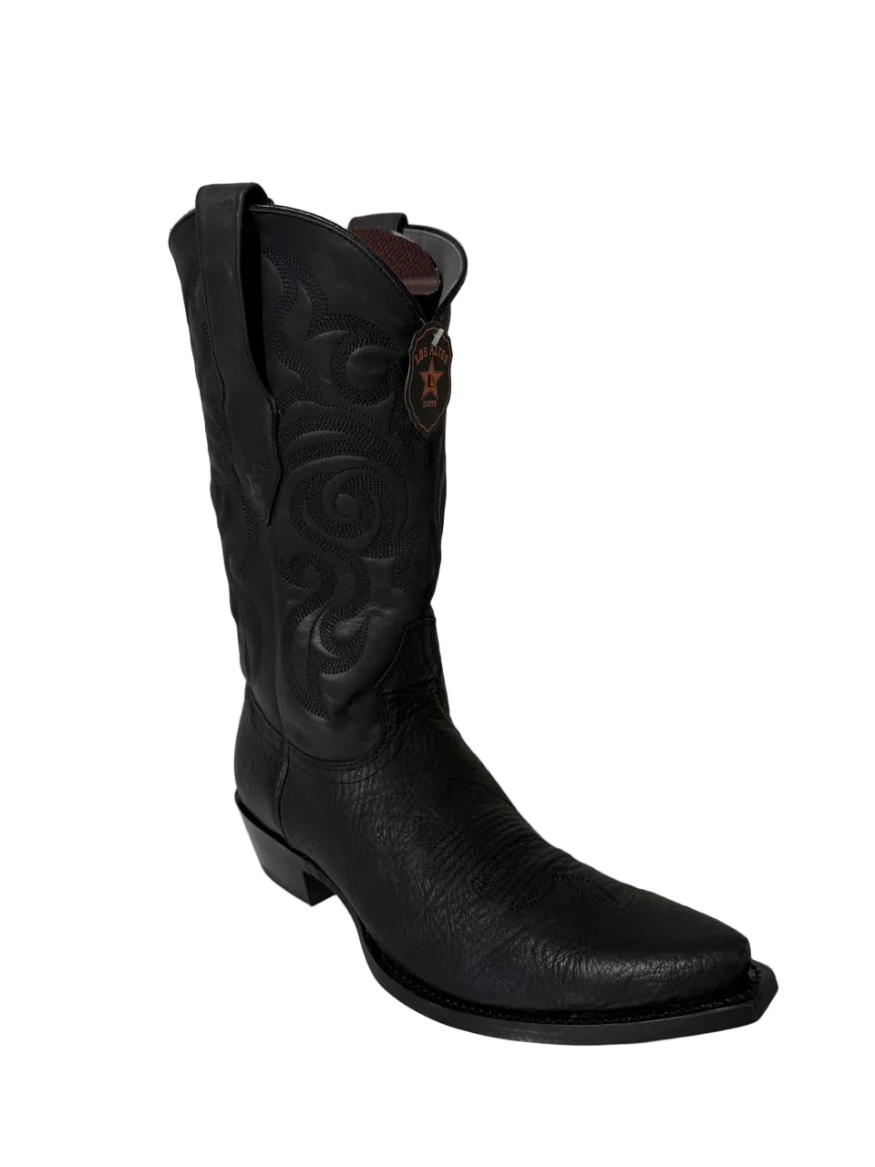 Men's Bull Shoulder Snip Toe Western Boot - Los Altos