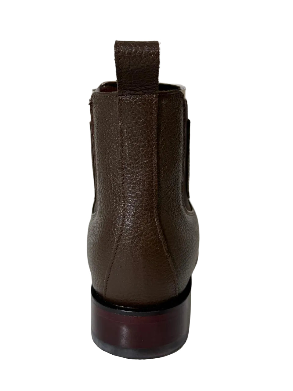Nubuck Perforated Wide Square Toe Ankle Boot - Los Altos