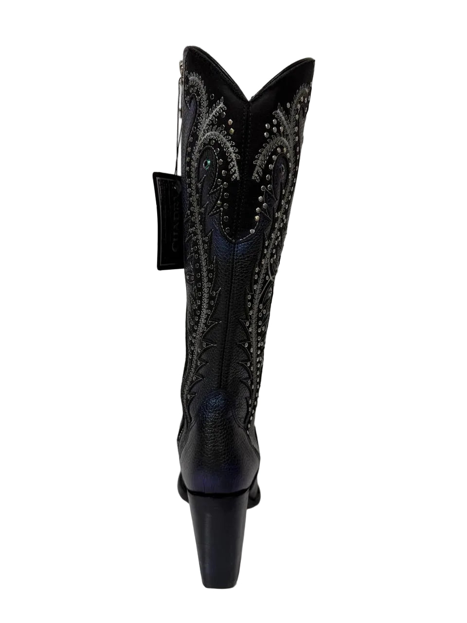 Cuadra Women's Tall Western Blued Leather Boot