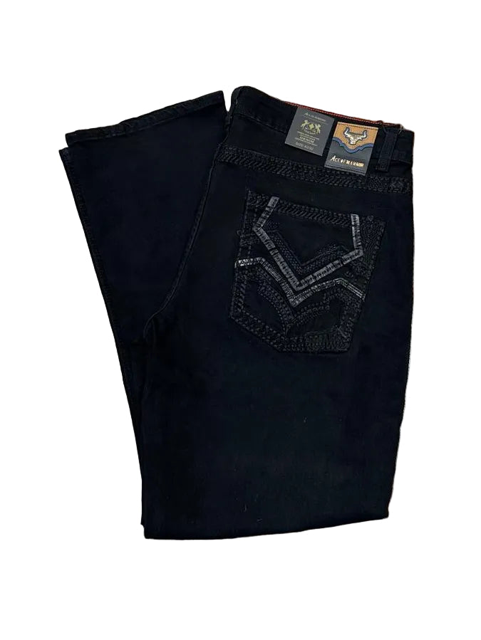 Men's Embroidered Jeans – W42 L32