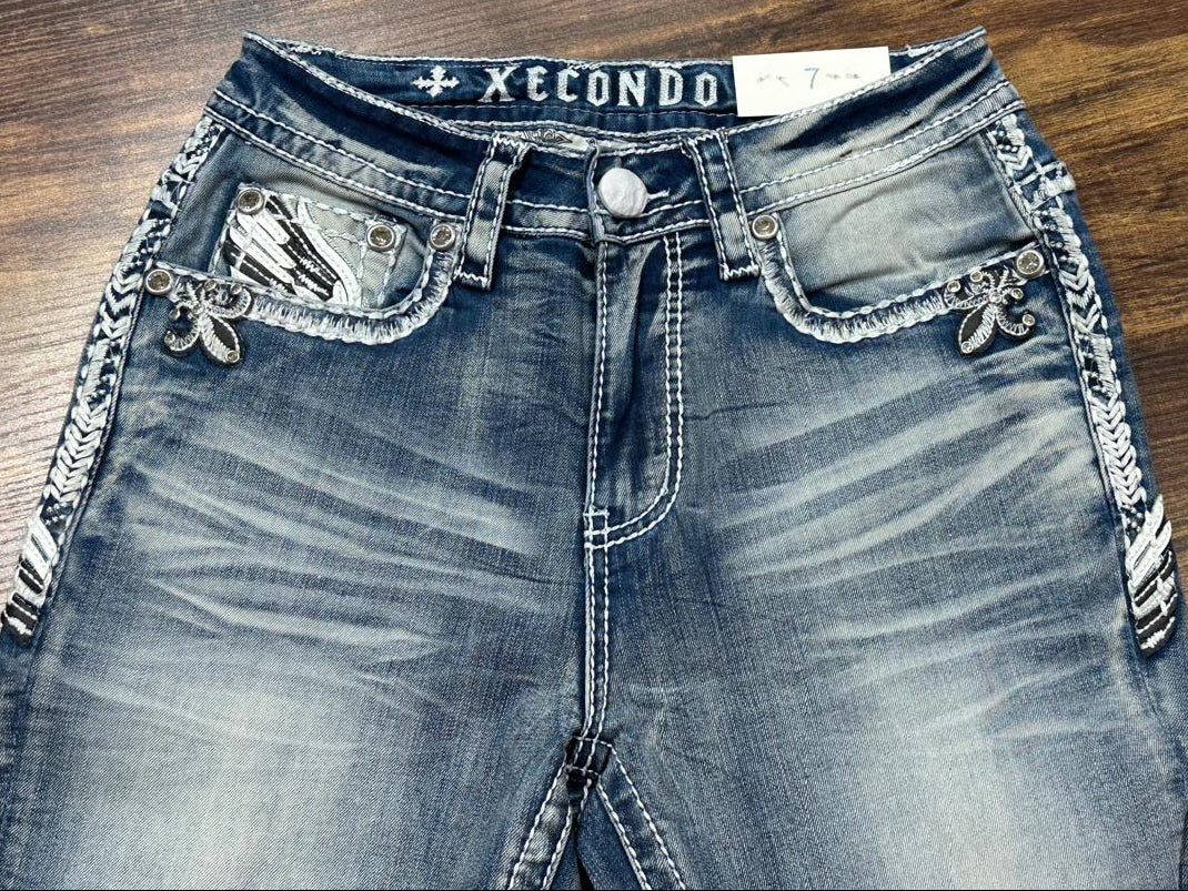 Women’s Mid Rise Bootcut Jeans – Xecondo