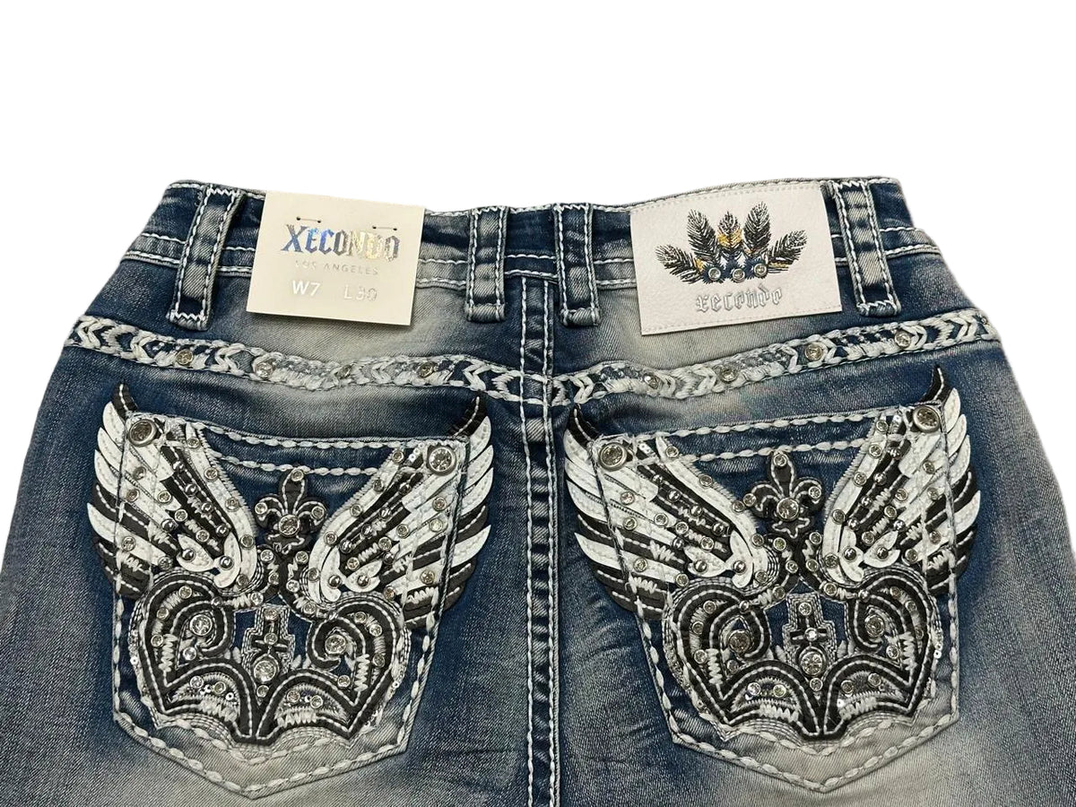 Women’s Mid Rise Bootcut Jeans – Xecondo