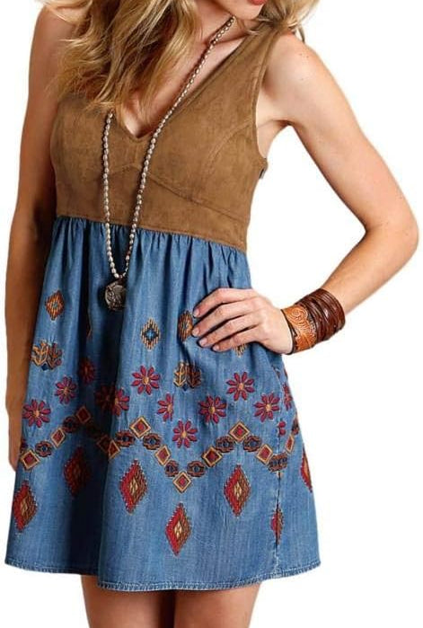 Stetson Women's Suede Chic Cowgirl Dress