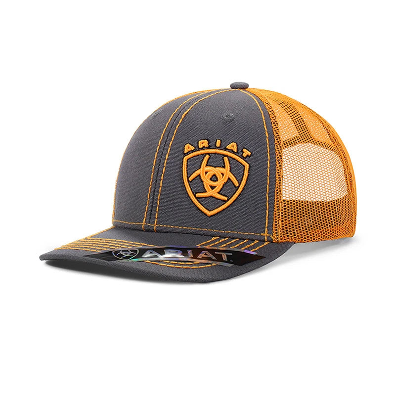 Ariat Ball Cap Orange Logo