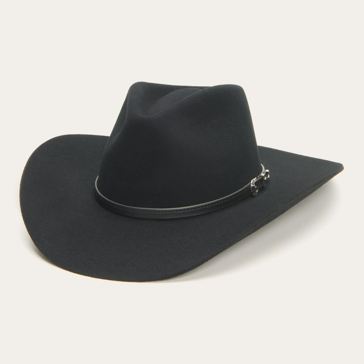 Stetson Silversand 4X Felt Hat with Leather Hatband