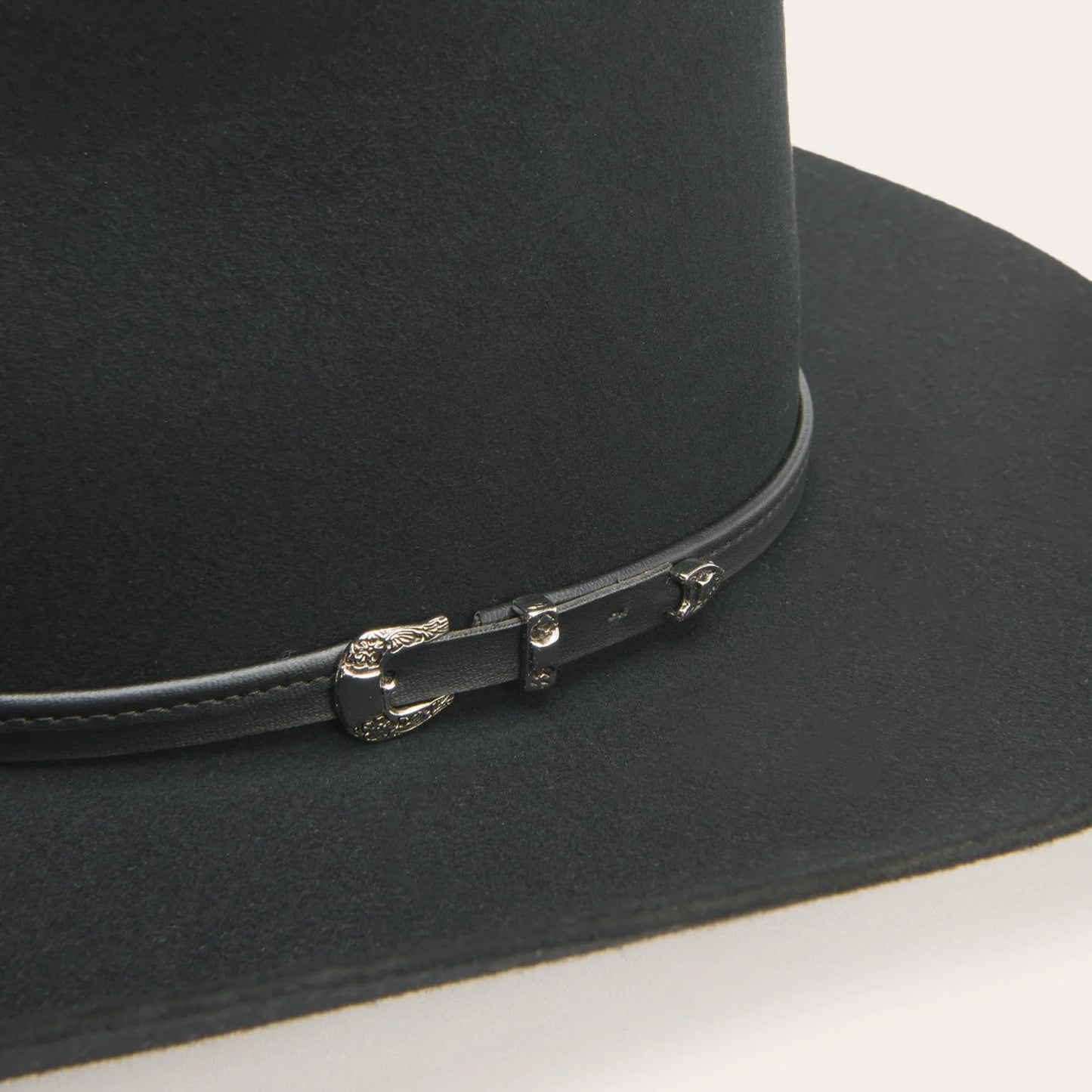 Stetson Silversand 4X Felt Hat with Leather Hatband