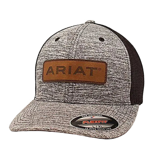 Ariat Flexfit Leather Patch Cap