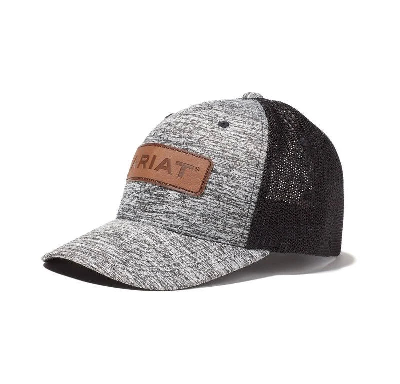 Ariat Flexfit Leather Patch Cap
