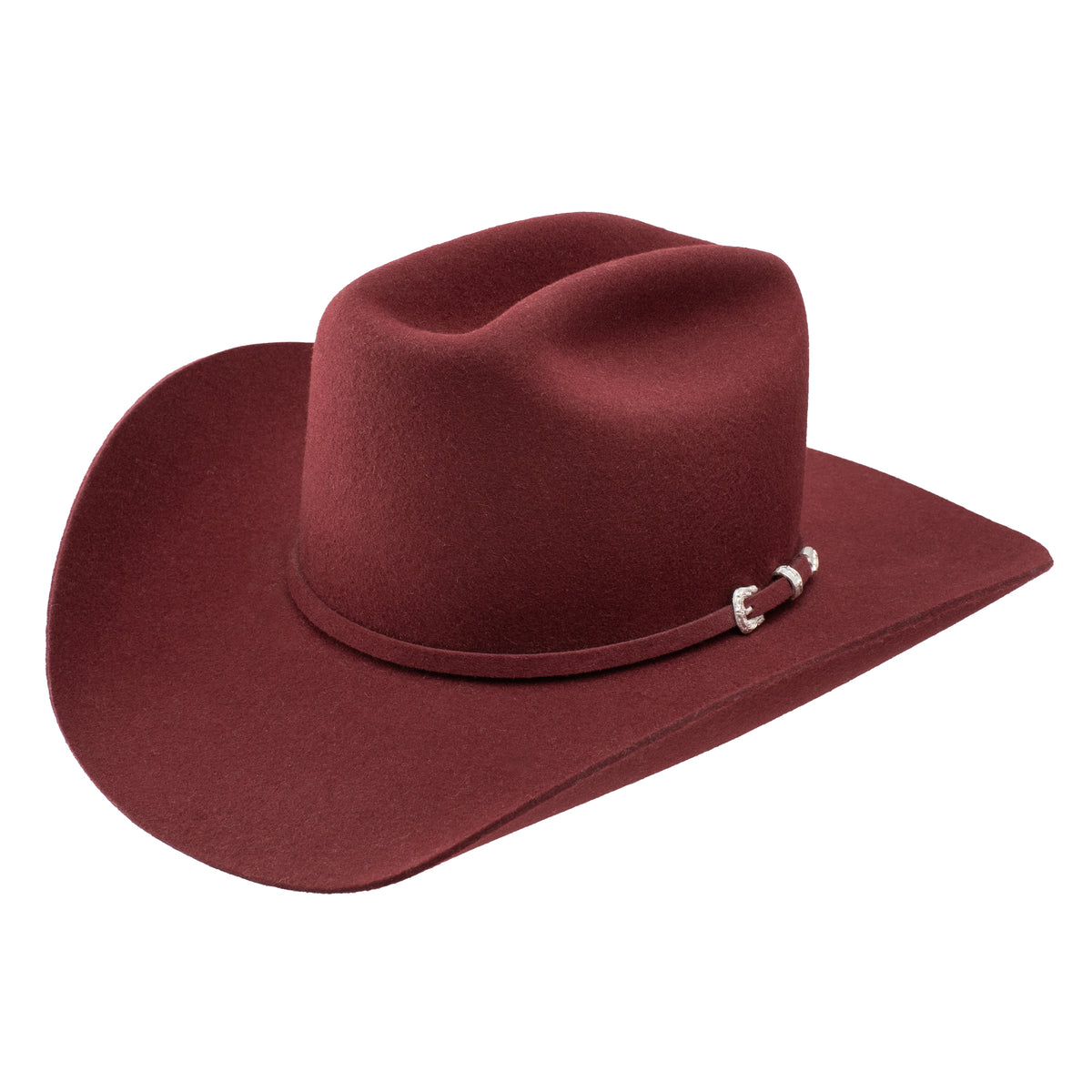Charlie Horse Cranberry Felt Hat