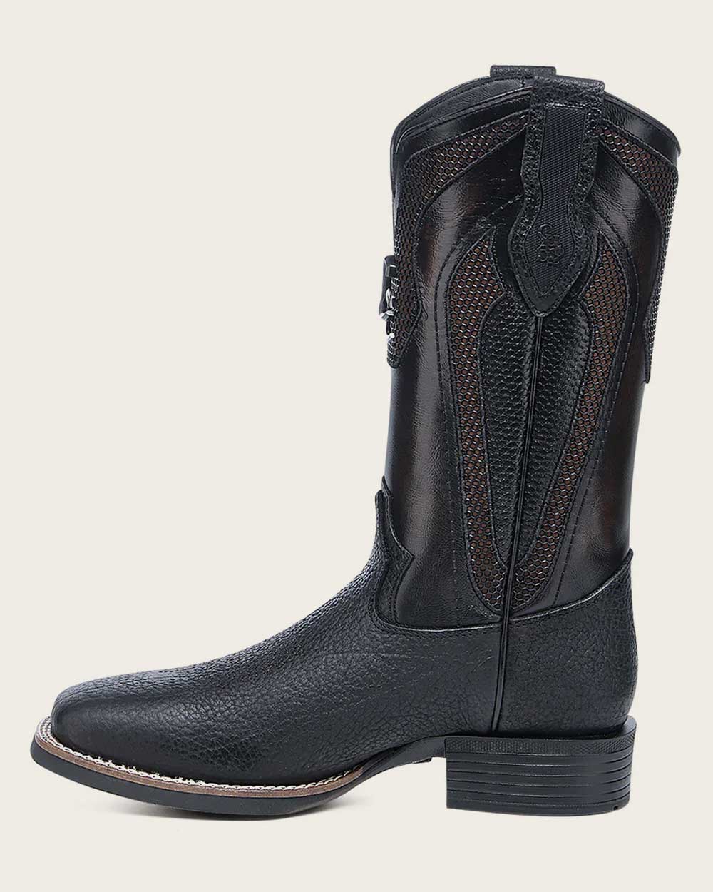 Cuadra Men's Rodeo Black Bison Boot